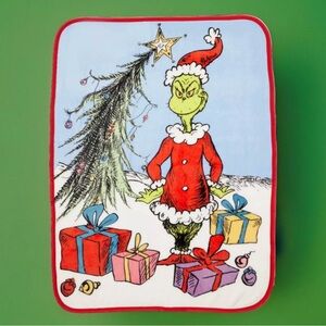 Dr. Seuss-The Grinch-Silky Soft Plush Throw, 40” x 50”
Any Grinch Fan!!!